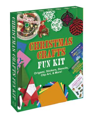 Christmas Crafts Fun Kit: Origami, Stickers, Stencils, Clip Art & More! with Sticker(s) and Other and StencilsDover Publications Inc