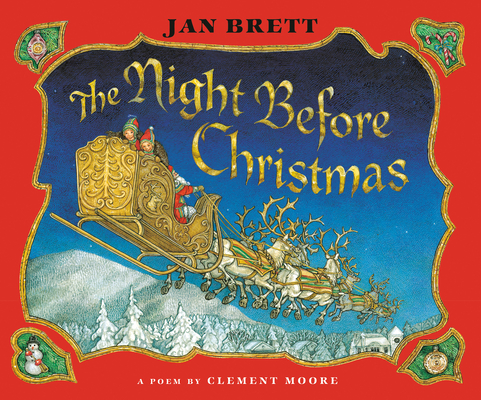 The Night Before Christmas: Book & DVD  Jan Brett, Clement Clarke Moore